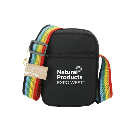 Expo West - Rainbow RPET Crossbody Tote